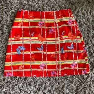 Vintage Lilly Pulitzer Butterfly Skirt